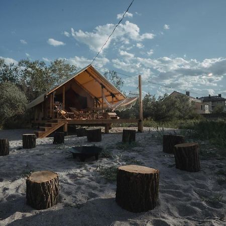 Glamping Mandra Hotel Bugaz Exterior foto