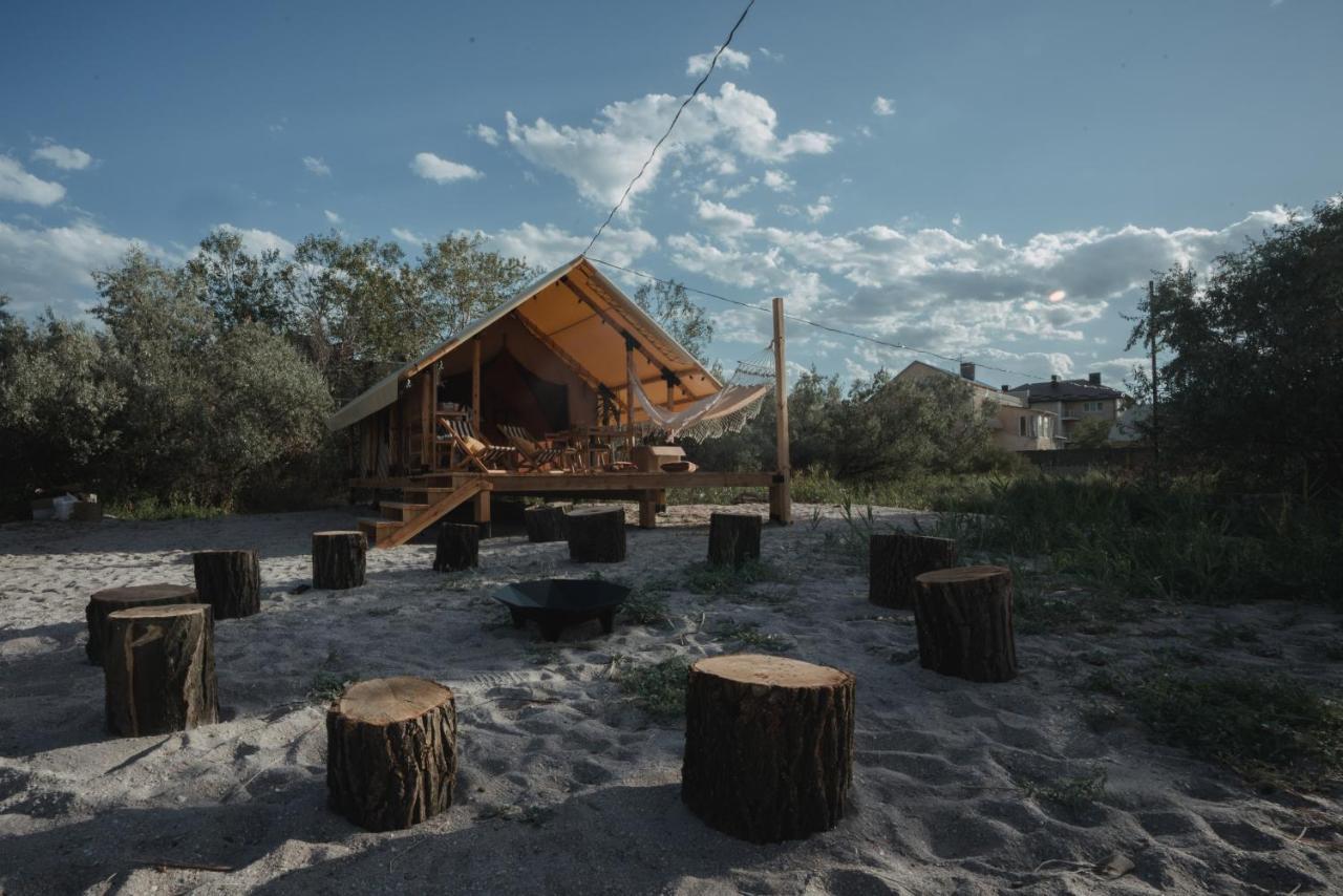 Glamping Mandra Hotel Bugaz Exterior foto