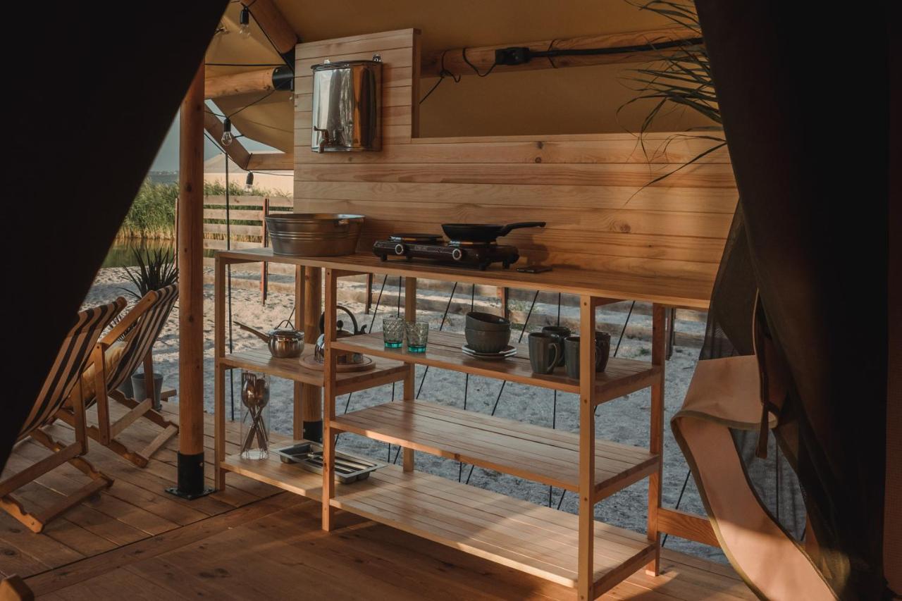 Glamping Mandra Hotel Bugaz Exterior foto