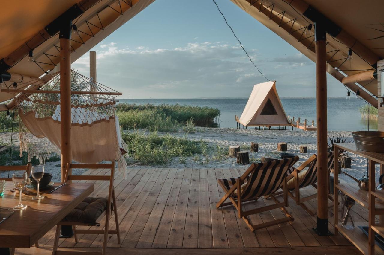 Glamping Mandra Hotel Bugaz Exterior foto